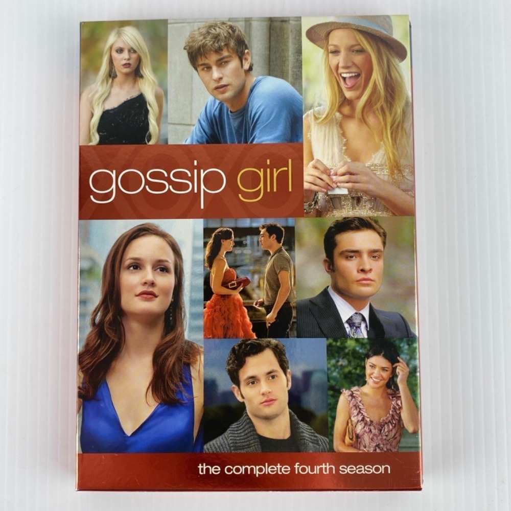 Gossip Girl The Complete Fourth Season 4 DVD TV Show Drama Series 5 Disc Set